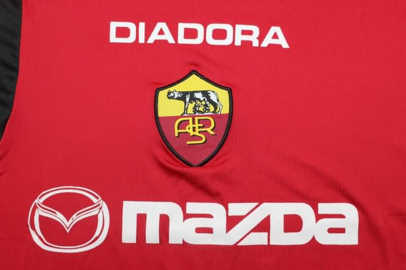 Thailand Quality(AAA) 2004/05 AS Roma Home Retro Soccer Jersey