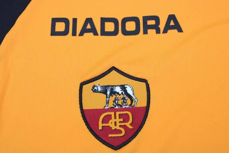 Thailand Quality(AAA) 2005/06 AS Roma Away Long Slevee Retro Soccer Jersey