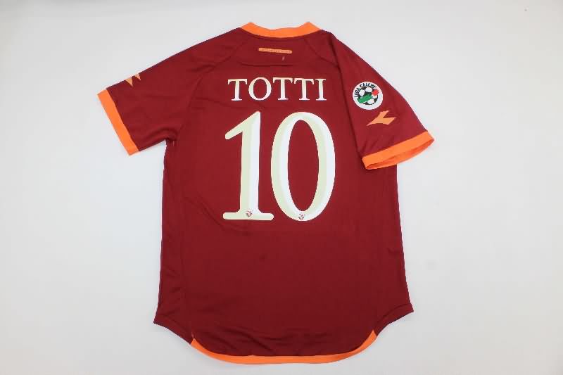 Thailand Quality(AAA) 2006/07 AS Roma Home Retro Soccer Jersey