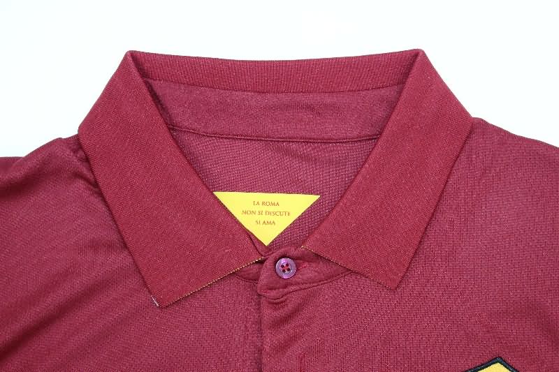 Thailand Quality(AAA) 2014/15 AS Roma Home Retro Soccer Jersey