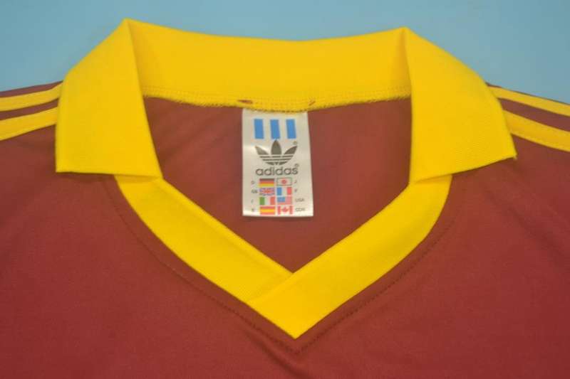 Thailand Quality(AAA) 1991/92 AS Roma Home Retro Soccer Jersey