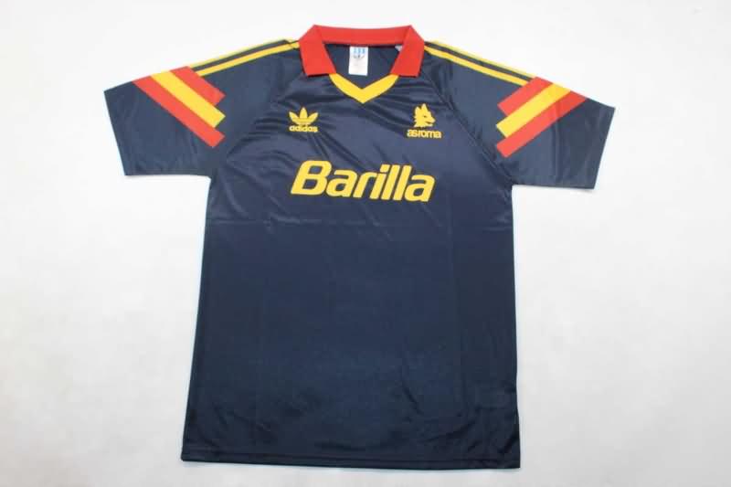 Thailand Quality(AAA) 1991/92 AS Roma Third Retro Soccer Jersey