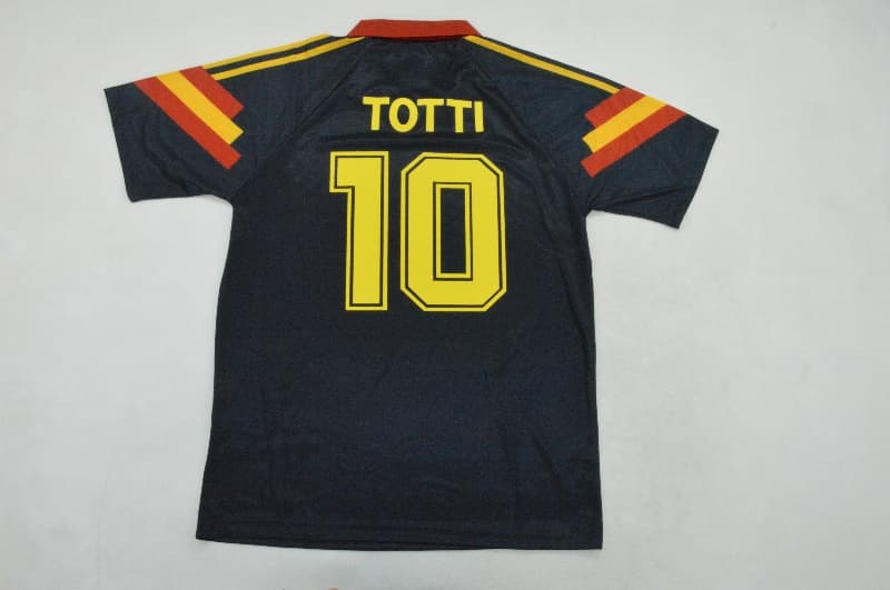 Thailand Quality(AAA) 1991/92 AS Roma Third Retro Soccer Jersey