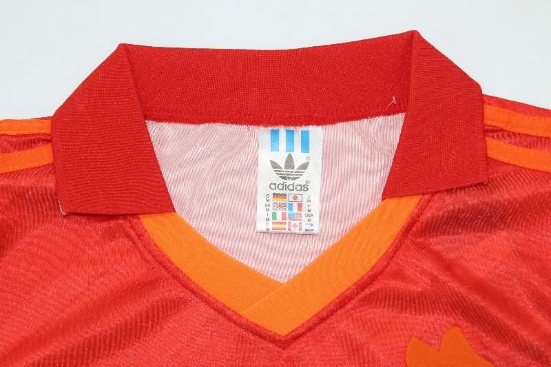 Thailand Quality(AAA) 1992/94 AS Roma Home Retro Soccer Jersey 02