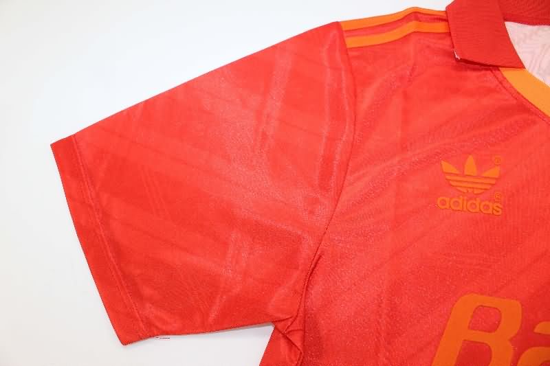 Thailand Quality(AAA) 1992/94 AS Roma Home Retro Soccer Jersey 02
