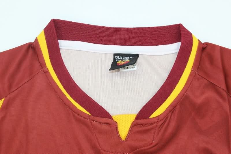 Thailand Quality(AAA) 1997/98 AS Roma Home Retro Soccer Jersey