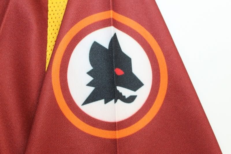 Thailand Quality(AAA) 1997/98 AS Roma Home Retro Soccer Jersey