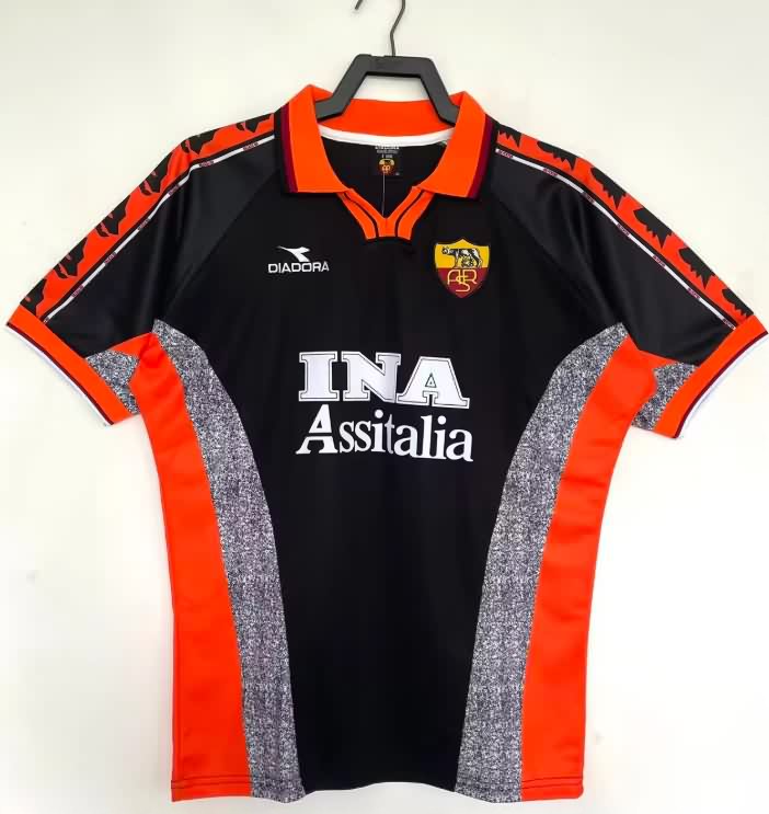 Thailand Quality(AAA) 1998/99 AS Roma Third Retro Soccer Jersey