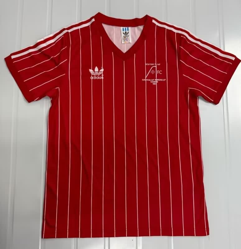 Thailand Quality(AAA) 1982/83 Aberdeen Home Retro Soccer Jersey