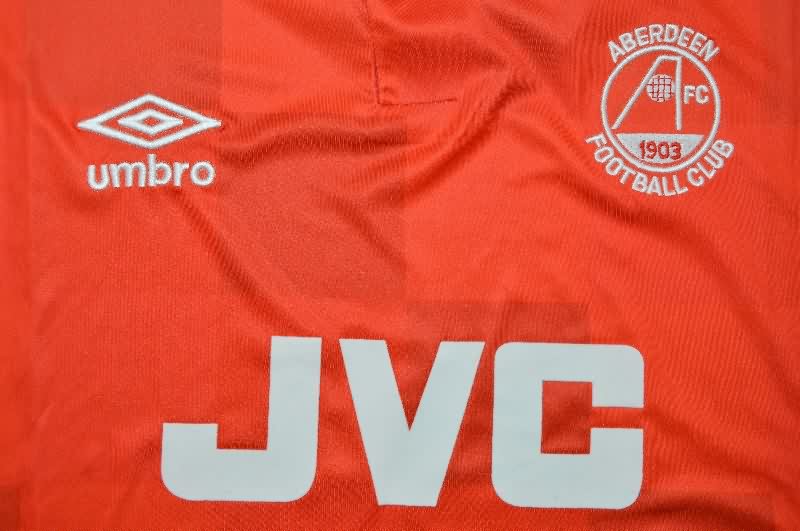 Thailand Quality(AAA) 1987/90 Aberdeen Home Retro Soccer Jersey