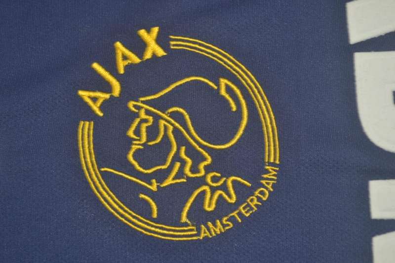 Thailand Quality(AAA) 2000/01 Ajax Away Retro Soccer Jersey