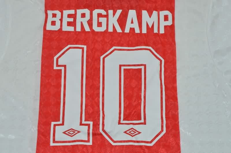 Thailand Quality(AAA) 1989/91 Ajax Home Retro Soccer Jersey