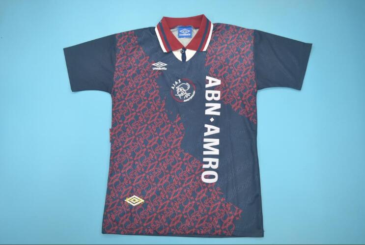 Thailand Quality(AAA) 1994/95 Ajax Away Retro Soccer Jersey