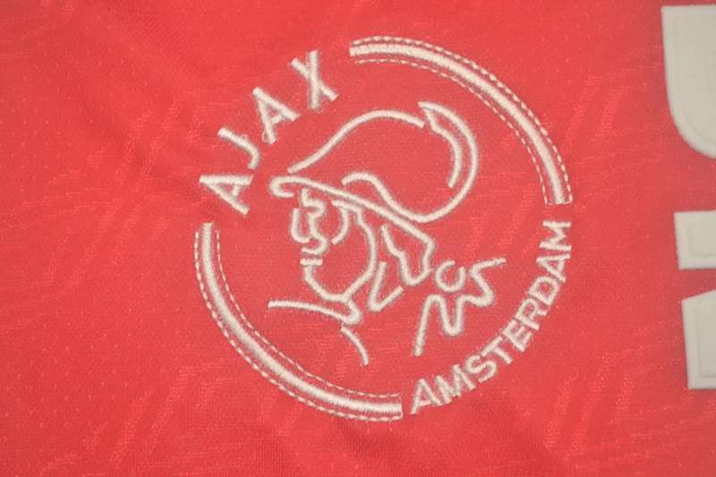 Thailand Quality(AAA) 1994/95 Ajax Home Retro Soccer Jersey