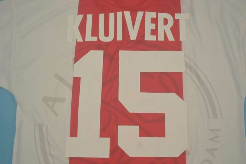 Thailand Quality(AAA) 1994/95 Ajax Home Retro Soccer Jersey