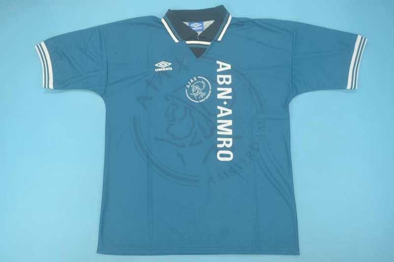 Thailand Quality(AAA) 1995/96 Ajax Away Retro Soccer Jersey