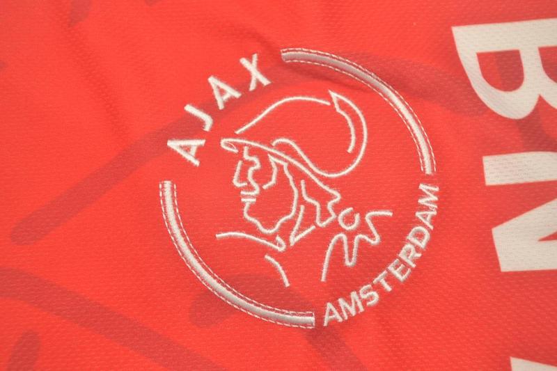 Thailand Quality(AAA) 1995/96 Ajax Home Retro Soccer Jersey