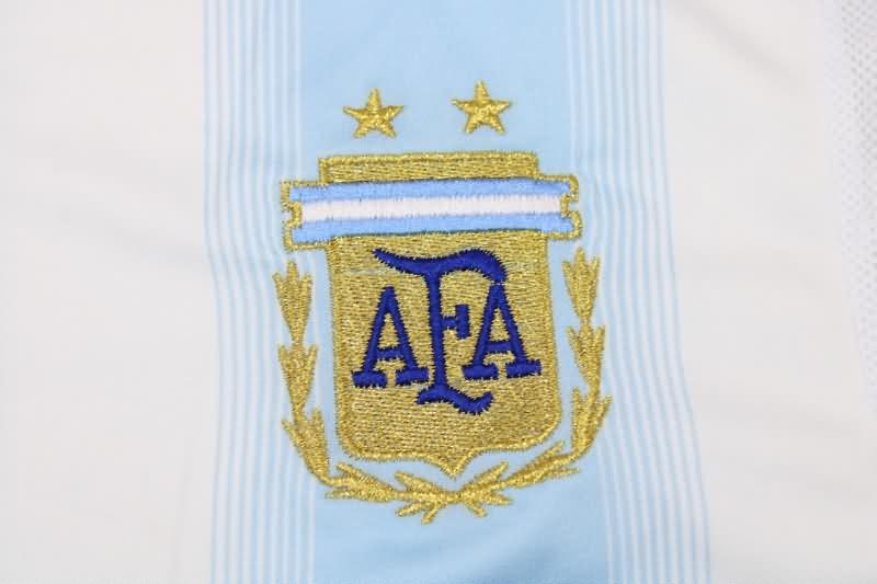 Thailand Quality(AAA) 2004/05 Argentina Home Retro Soccer Jersey