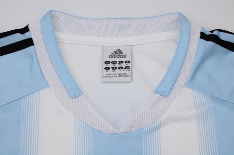 Thailand Quality(AAA) 2004/05 Argentina Home Retro Soccer Jersey