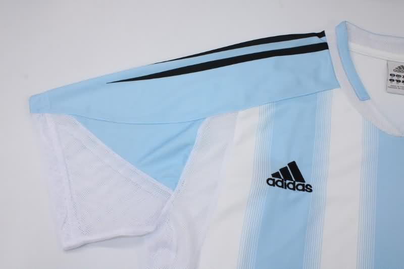Thailand Quality(AAA) 2004/05 Argentina Home Retro Soccer Jersey