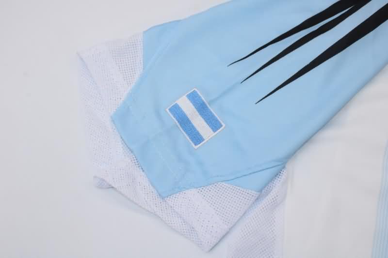 Thailand Quality(AAA) 2004/05 Argentina Home Retro Soccer Jersey