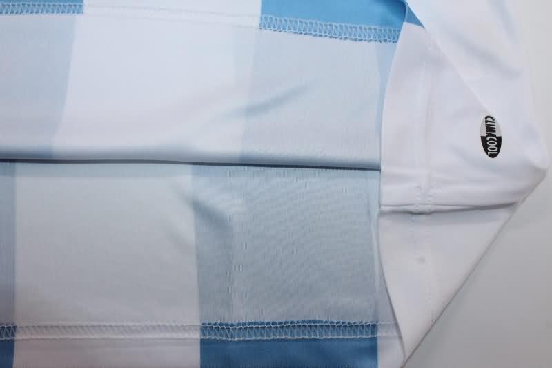 Thailand Quality(AAA) 2008/10 Argentina Home Retro Soccer Jersey