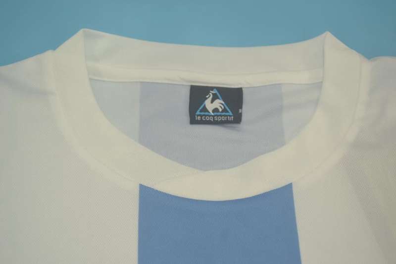 Thailand Quality(AAA) 1985 Argentina Home Retro Soccer Jersey