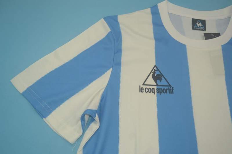 Thailand Quality(AAA) 1986 Argentina Home Retro Soccer Jersey