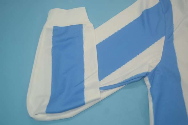 Thailand Quality(AAA) 1986 Argentina Home Retro Soccer Jersey(L/S)