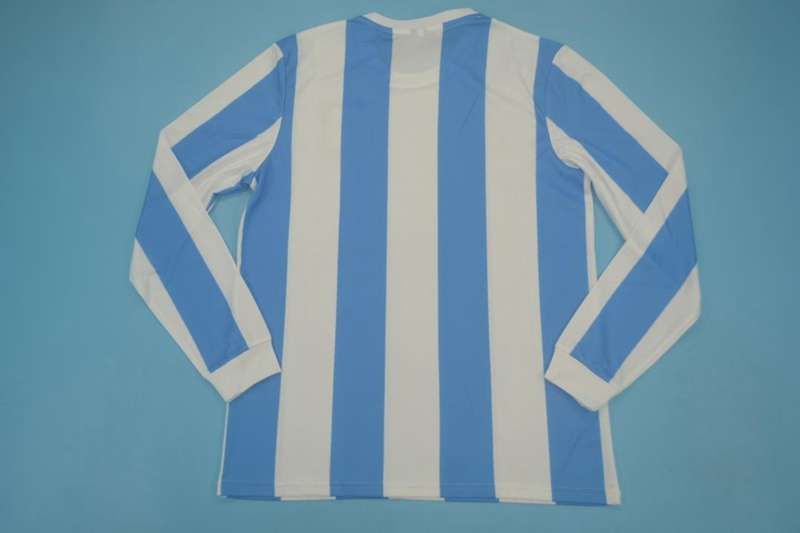 Thailand Quality(AAA) 1986 Argentina Home Retro Soccer Jersey(L/S)