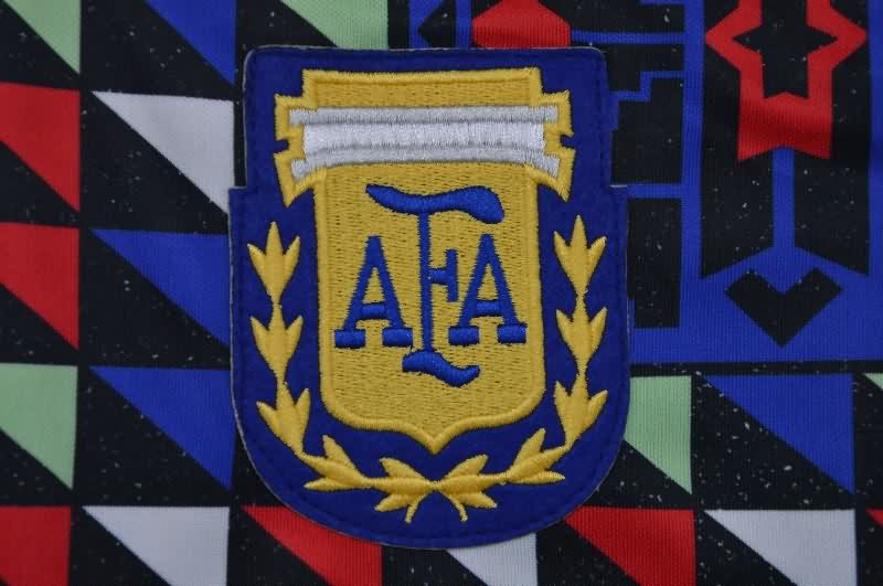 Thailand Quality(AAA) 1990 Argentina Goalkeeper Retro Long Sleeve Soccer Jersey