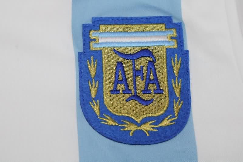 Thailand Quality(AAA) 1992 Argentina Home Retro Soccer Jersey