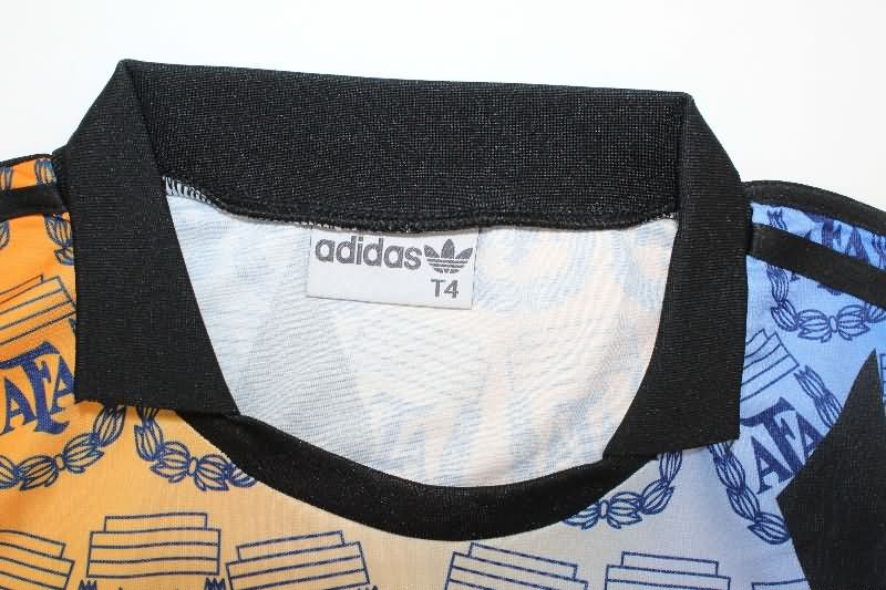 Thailand Quality(AAA) 1993 Argentina Goalkeeper Retro Soccer Jersey