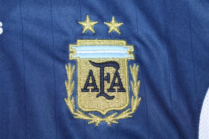 Thailand Quality(AAA) 2006 Argentina Away Retro Soccer Jersey