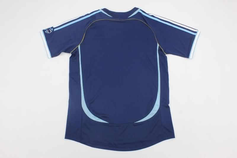 Thailand Quality(AAA) 2006 Argentina Away Retro Soccer Jersey (Player)