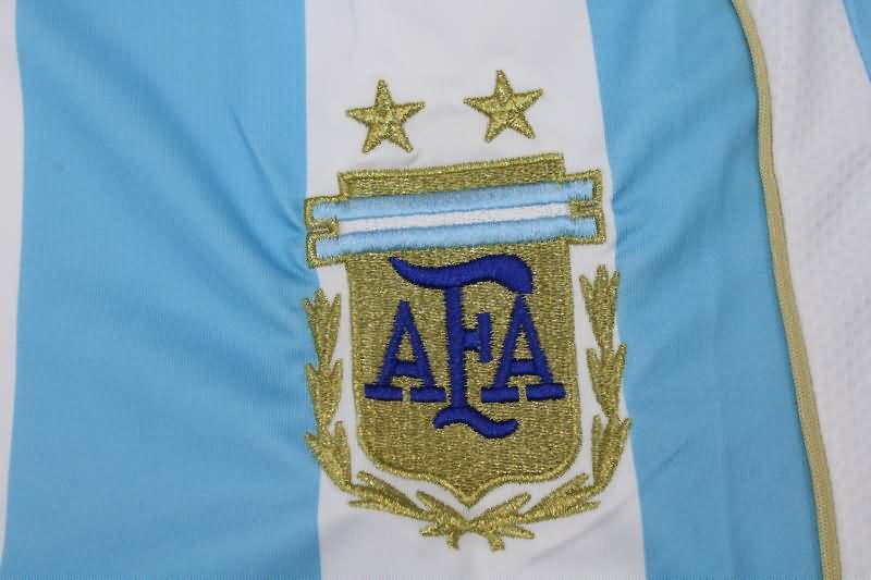 Thailand Quality(AAA) 2006 Argentina Home Retro Soccer Jersey