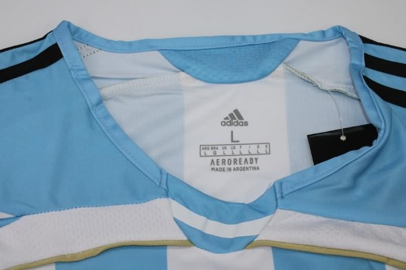 Thailand Quality(AAA) 2006 Argentina Home Retro Soccer Jersey