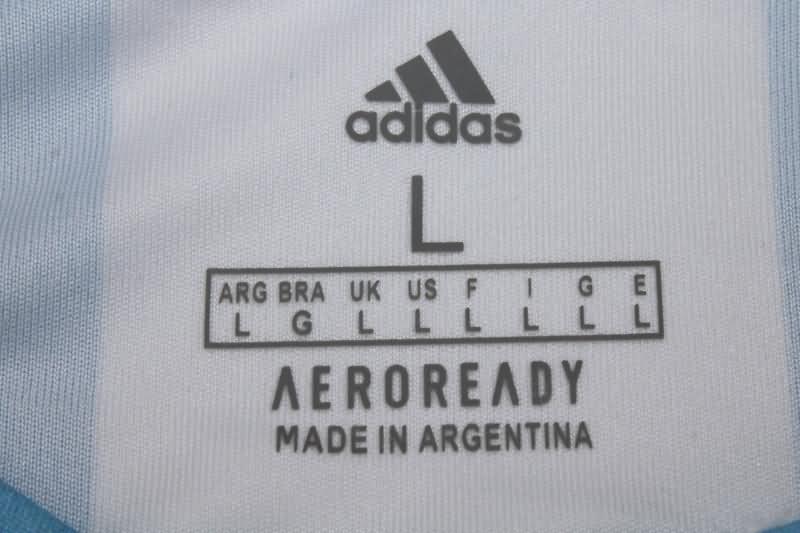 Thailand Quality(AAA) 2006 Argentina Home Retro Soccer Jersey