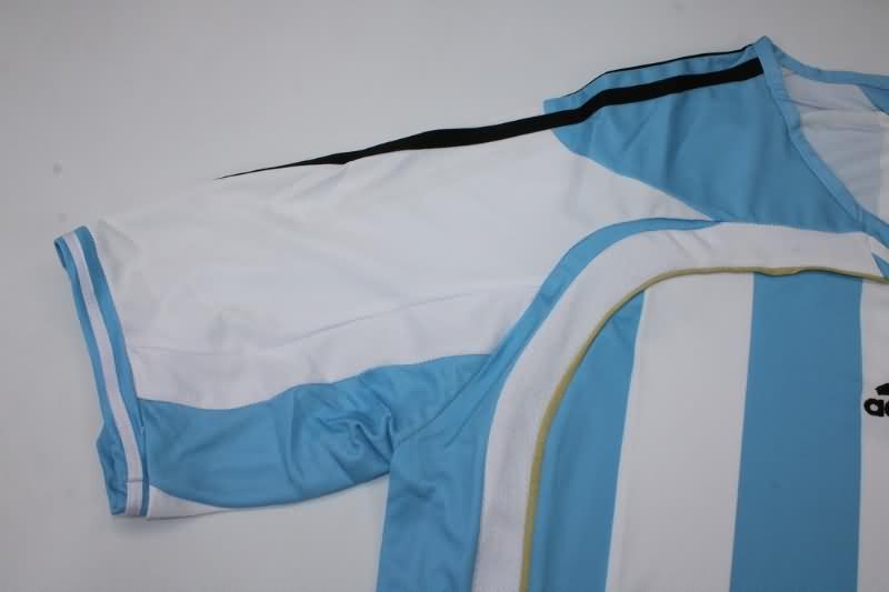 Thailand Quality(AAA) 2006 Argentina Home Retro Soccer Jersey