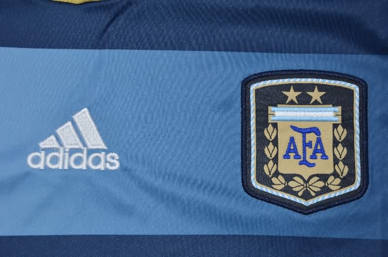 Thailand Quality(AAA) 2011 Argentina Away Retro Soccer Jersey