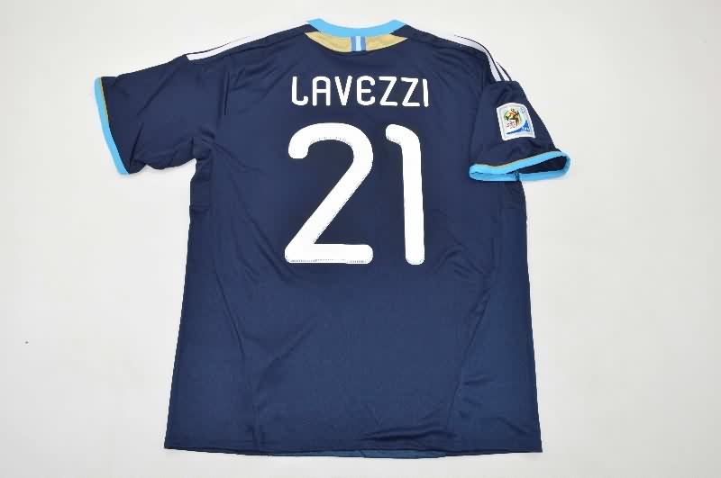 Thailand Quality(AAA) 2011 Argentina Away Retro Soccer Jersey