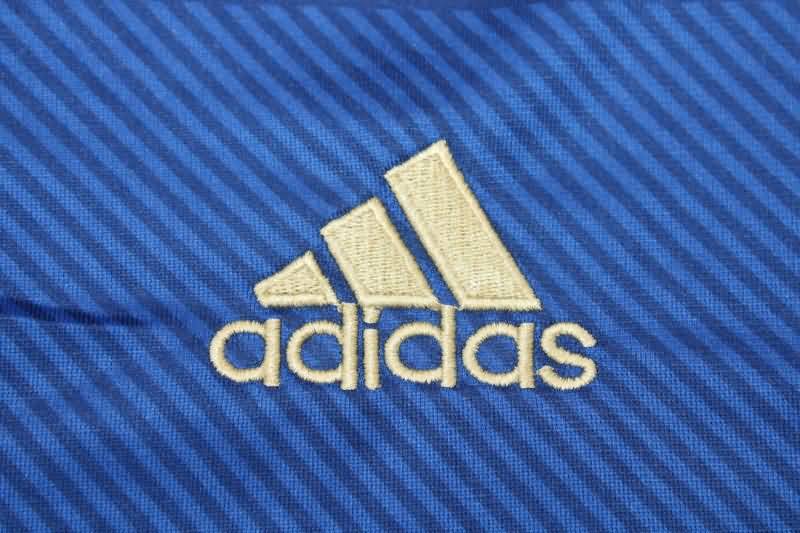 Thailand Quality(AAA) 2014 Argentina Away Long Sleeve Retro Soccer Jersey