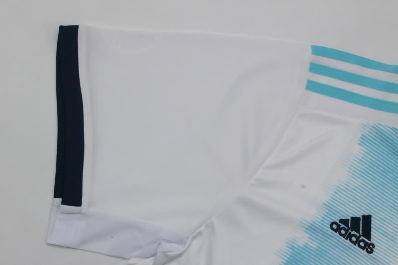 Thailand Quality(AAA) 2019 Argentina Home Retro Soccer Jersey