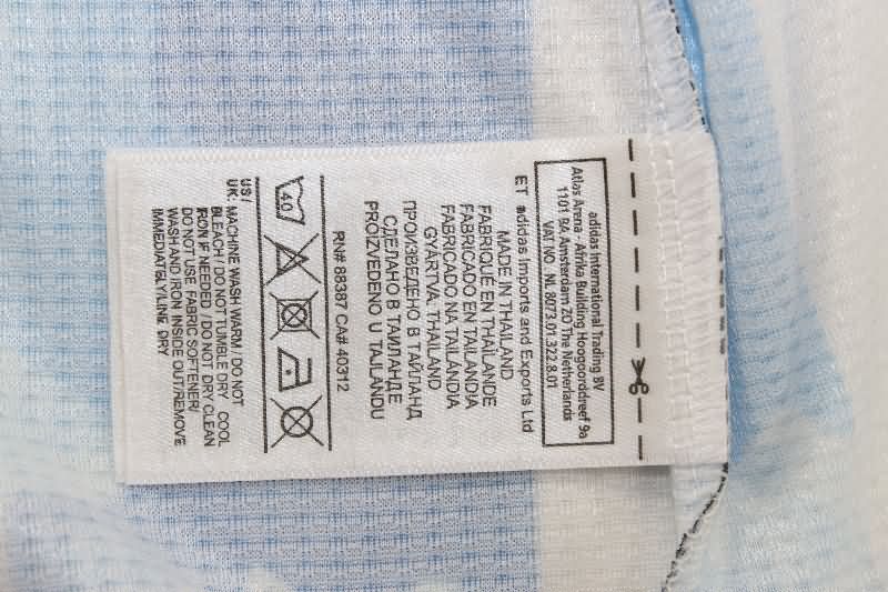 Thailand Quality(AAA) 2021 Argentina Home Retro Soccer Jersey (Player)