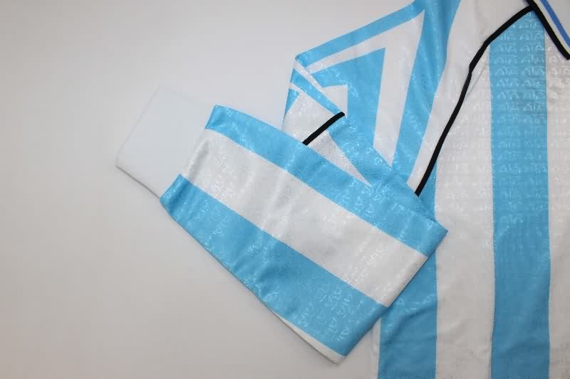 Thailand Quality(AAA) 1996/97 Argentina Home Long Sleeve Retro Soccer Jersey