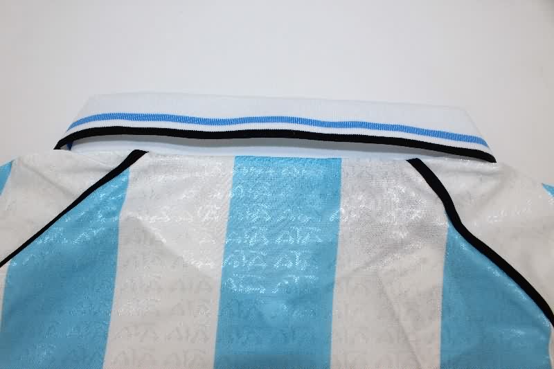 Thailand Quality(AAA) 1996/97 Argentina Home Long Sleeve Retro Soccer Jersey