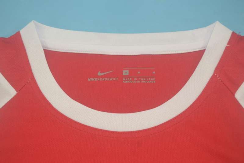 Thailand Quality(AAA) 2002/04 Arsenal Home Retro Soccer Jersey(L/S)