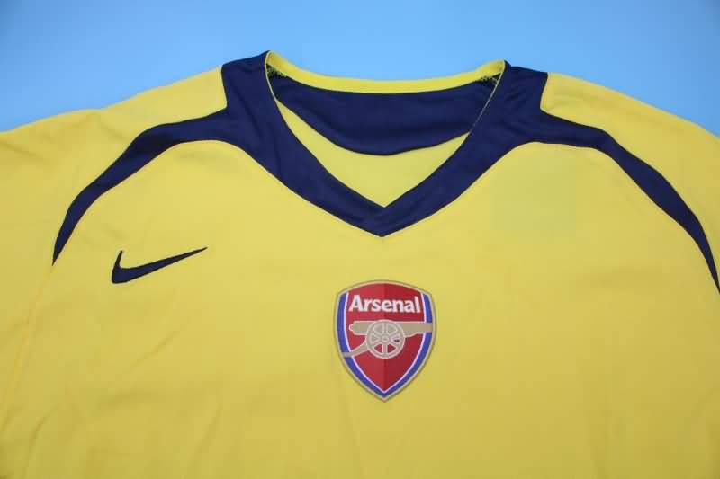 Thailand Quality(AAA) 2005/06 Arsenal Away Retro Soccer Jersey