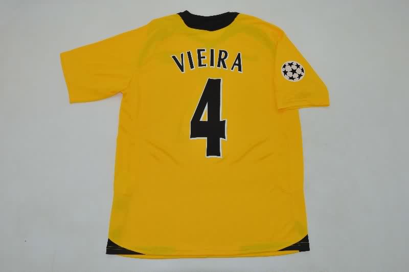 Thailand Quality(AAA) 2005/06 Arsenal Away Final Retro Soccer Jersey