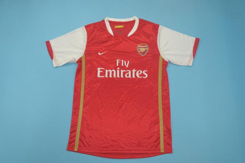 Thailand Quality(AAA) 2006/07 Arsenal Home Retro Soccer Jersey